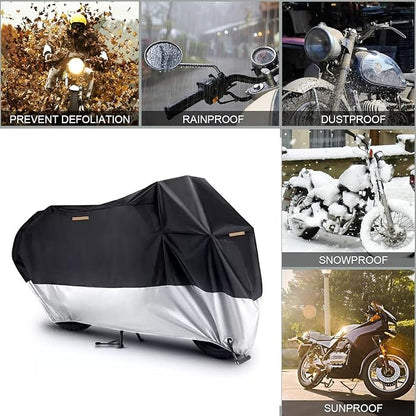 Motorcycle Cover, 210D Oxford Cloth, - Image 6