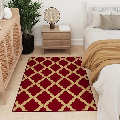 Ottomanson 3'3" x 5' Rugs for Living Room Trellis Area Rug for Bedroom - Image 10