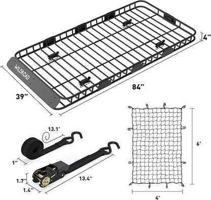 WILDROAD Car Roof Cargo Carrier Combo - Image 6