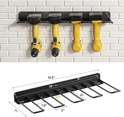 oviitech Power Tool Organizer Wall Mount，Power Tool Storage Rack - Image 4