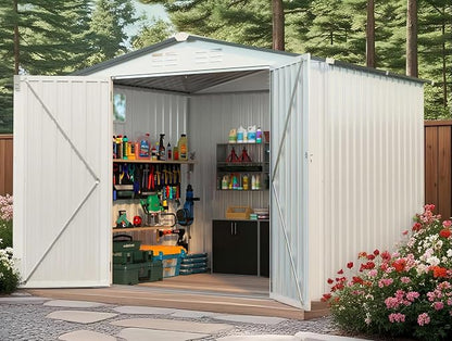 8X6 FT Outdoor Storage Shed by Unknown