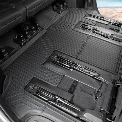 Floor Mats Set for 2021-2025 Chevy Suburban 7 Seats/GMC Yukon XL Accessories - Image 4