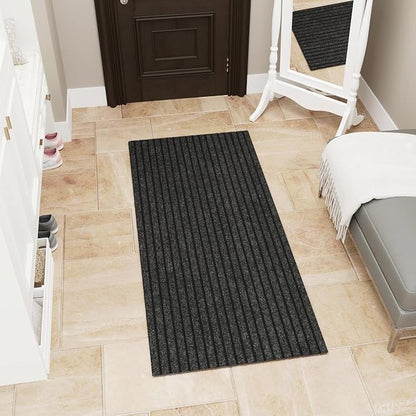 Ottomanson Mud Mat 2'7" x 4' Entryway Rug by Ottomanson