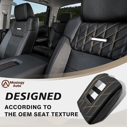 Muslogy Center Console Armrest Cover Compatible - Image 4