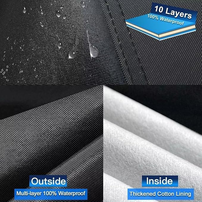 10 Layers Car Cover Custom Fit for Porsche 718, Waterproof All Weather for - Image 2