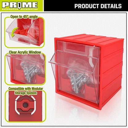 PR1ME 1 pc Garage Wall Mounted Storage organizer bin - Image 3