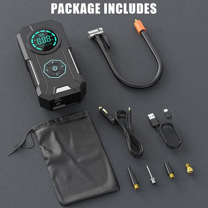 Tire Inflator Portable Air Compressor, 5X Faster Portable Air Compressor - Image 8