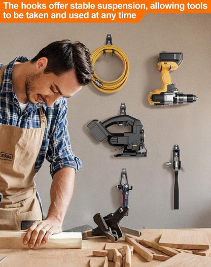 QcoQce 17 Pack Heavy Duty Garage Hooks - Image 7