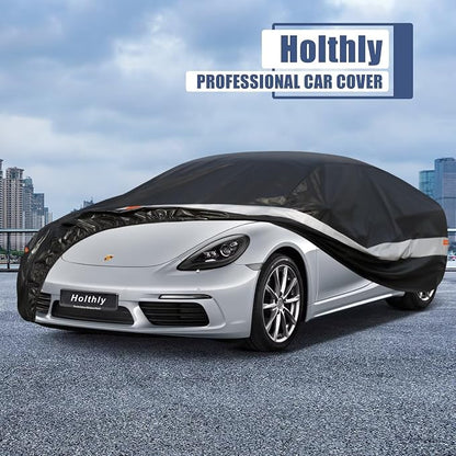 10 Layers Car Cover Custom Fit for Porsche 718, Waterproof All Weather for - Image 7