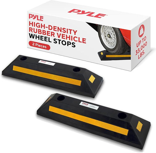 PYLE Garage Floor Stops for Vehicles by PyleUSA