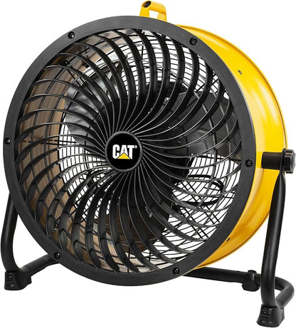 CATERPILLAR 18 inch High Velocity, 3400 CFM, 4 Speed, 360 Degree Metal Heavy by CAT
