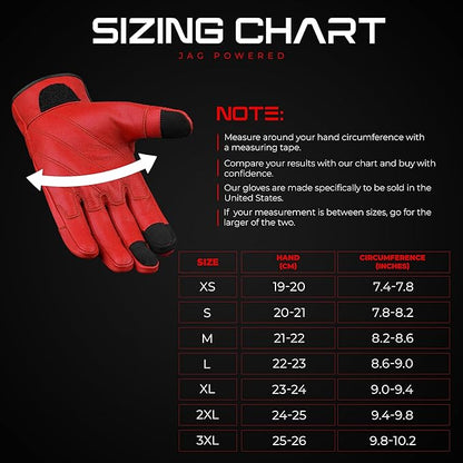 J.A.G. Motorcycle Gloves - Image 3