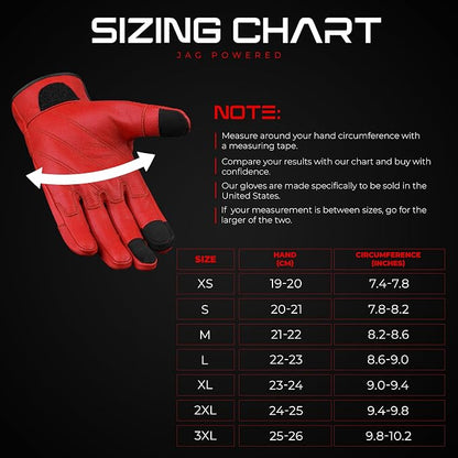 J.A.G. Motorcycle Gloves - Image 3