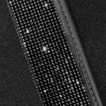 NBTEPEM Black Bling Car Floor Mats Full Set, Universal Fit Most Cars - Image 6