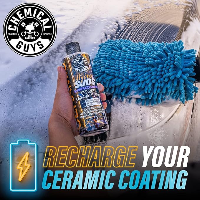 Chemical Guys CWS21216 HydroSuds Ceramic SiO2 Shine High Foaming Car Wash Soap - Image 4
