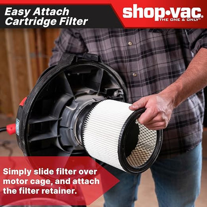 Shop-Vac 5761311 12-Gallon Wet/Dry Shop Vacuum, 6 Peak HP, 1.5 Inch Diameter x - Image 3