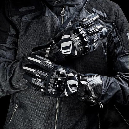 Motorcycle Gloves, Waterproof, Touch Screen, Men's Winter Gloves, Snowmobile - Image 3