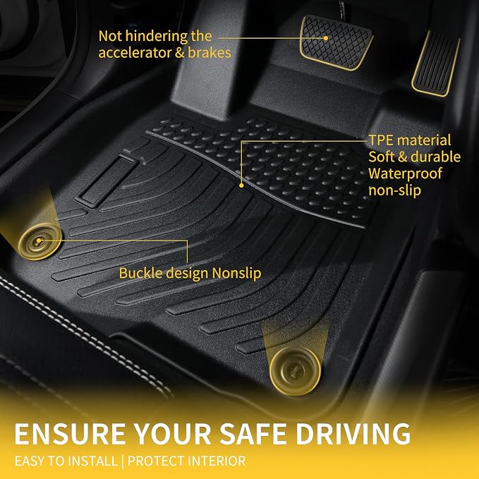 GINOWY-Floor Mats & Cargo Liner Set - Image 7