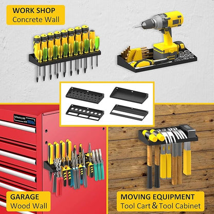UNITEDPOWER Wall Mount Hand Tool Storage Set, Screwdriver Organizer, Pliers - Image 7