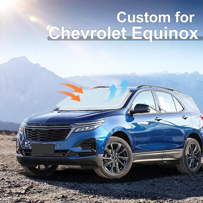 for Chevrolet Equinox 2018-2023 2024 2025 Sun Shade Sunshade Windshield Cover - Image 2