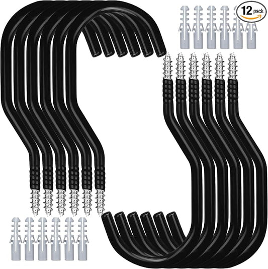HORUSDY 12 Pack Heavy Duty Bike Hooks by HORUSDY