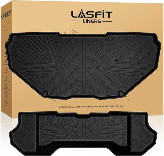 LASFIT Front Trunk Mats for Rivian R1T & Rivian R1S 2024 2023 2022, All Weather by LASFIT