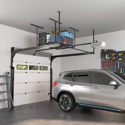 FLEXIMOUNTS 3x4 Overhead Garage Storage Rack, Adjustable Organization System - Image 7
