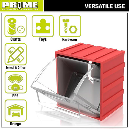 PR1ME 1 pc Garage Wall Mounted Storage organizer bin - Image 5
