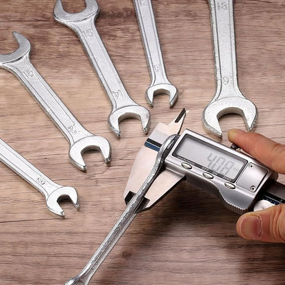 HARFINGTON Double Open End Wrench 6mm x 7mm Metric 15 Degree Offset Angle Small - Image 6