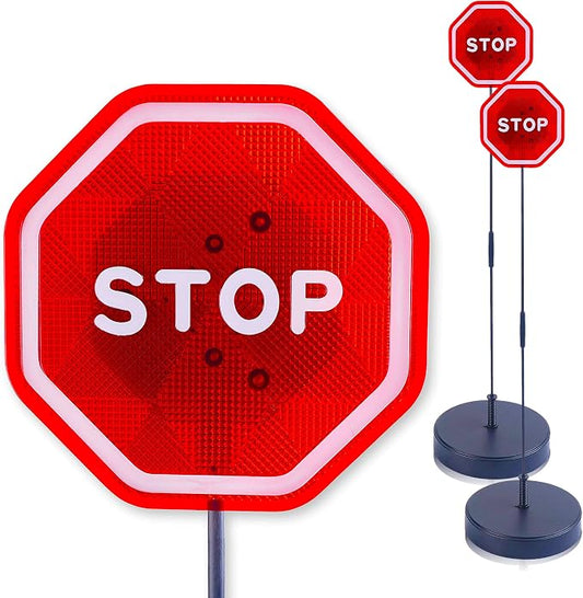 Andalus Brands Flashing LED Stop Sign Garage Parking Assistant System | Bumper by AndalusBrand