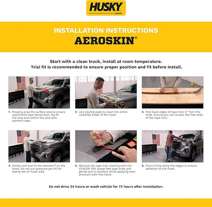 Husky Liners Aeroskin Hood Protector | Fits 2020-2022 Ford Escape | Low Profile - Image 5