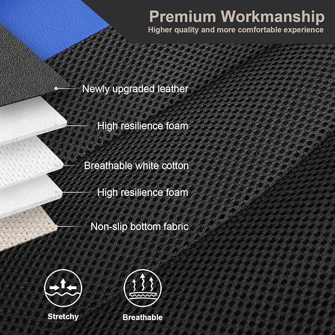 GIANT PANDA Front Seat Cover for Honda, 3D Air Mesh Bucket Car Seat Protectors - Image 6
