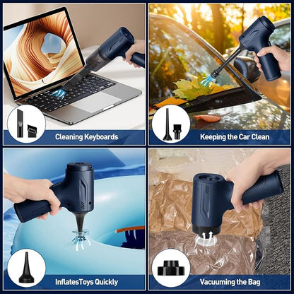 Handheld Car Vacuum Cleaner Cordless, High-Power Brushless 20000PA Mini Hand - Image 6