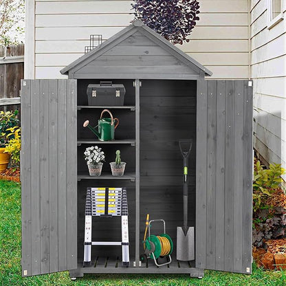 39.56"x 22.04"x 68.89" Outdoor Storage Cabinet - Image 3