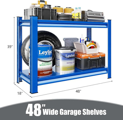 Garage Shelving Heavy Duty，Large Loads Adjustable Garage Storage Shelves - Image 3