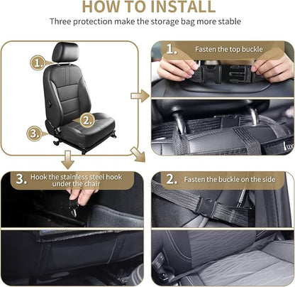 LUCMO Car Backseat Organizer - Image 3