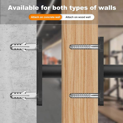Weight Plate Holder, Wall Mounted Weight Rack Storage - Image 7