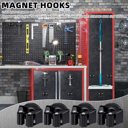 30 Pcs Magnetic Mop Broom Holder Movable Magnetic Broom Holder Rack, Anti Slip - Image 7