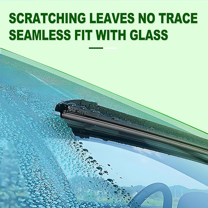 OEM Quality 17in + 17in Premium All-Season Windshield Wiper Blades - Image 3