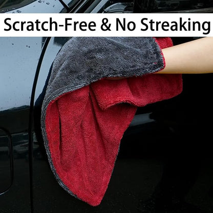LIVOS 2 Pack Car Drying Towel, Premium Microfiber Towels - Image 6