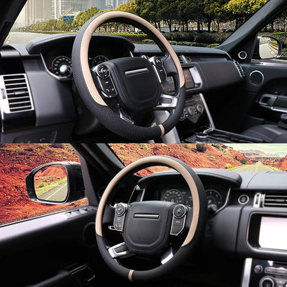 COFIT Breathable Car Steering Wheel Cover 16 inch Auto Universal Leather Wrap - Image 2
