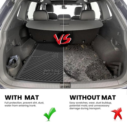 LASFIT Cargo Mat for Volkswagen Tiguan 2018-2024（Fit 5 Seats Not Fit 7 Seats） - Image 5