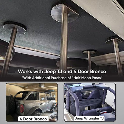 Hard Top Remover Lift for Jeep Wranglers: 2007-to-Present JK/JKU/JL/JLU + CJ - Image 8