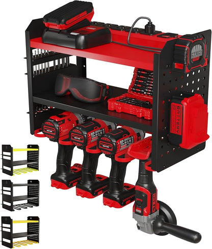 Power Tool Organizer Wall Mount by BUILTSTRONG