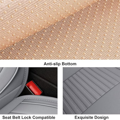 LINGVIDO Car Seat Covers, Breathable and Waterproof Faux Leather Automotive - Image 6