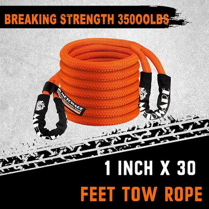 METOWARE Kinetic Recovery Rope 35, 000 LBS Heavy Duty Offroad Recovery - Image 5