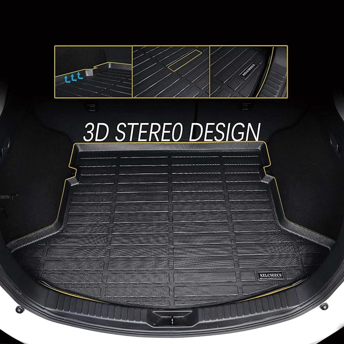 KELCSEECS Cargo Liner Custom for 2022 2023 2024 Hyundai Ioniq 5 & Ioniq 5 N - Image 2