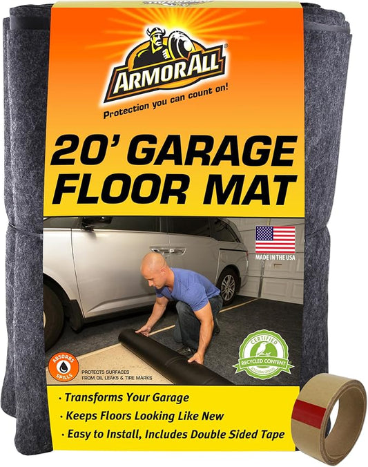 Armor All Premium Original Garage Floor Mat, Protects Surfaces, Transforms by ArmorAll
