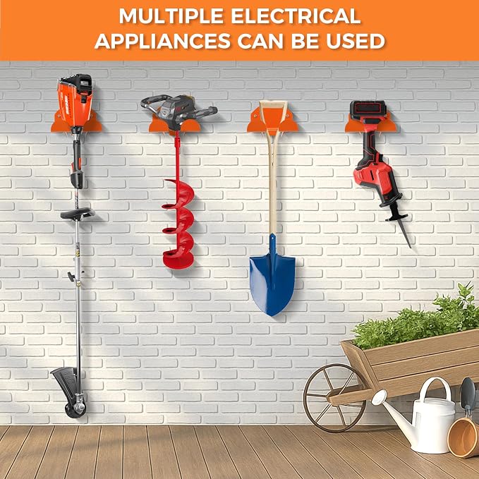 Weedeater Rack, 1 Pack Weed Eater Hanger, Weed Eater Rack - Image 6