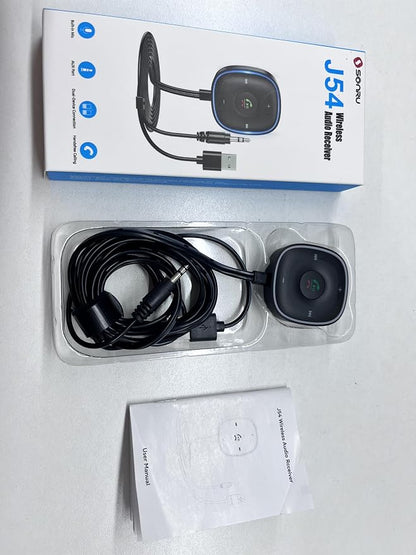 Bluetooth 5.3 Aux Car Adapter, SONRU Bluetooth Receiver - Image 8